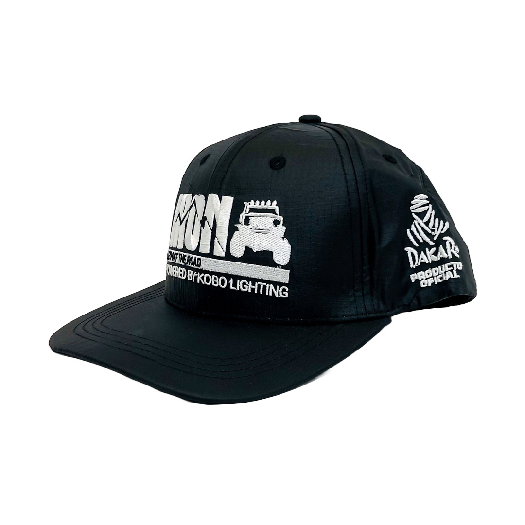 GORRA DAKAR BORDADAS IRON LED - LUXLED - KOBO - PRODUCTO OFICIAL RALLY DAKAR