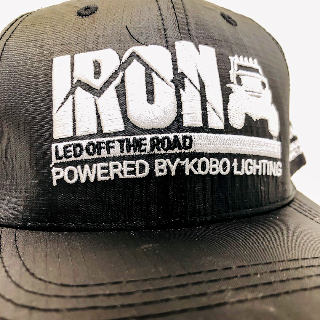 GORRA DAKAR BORDADAS IRON LED - LUXLED - KOBO - PRODUCTO OFICIAL RALLY DAKAR - 5