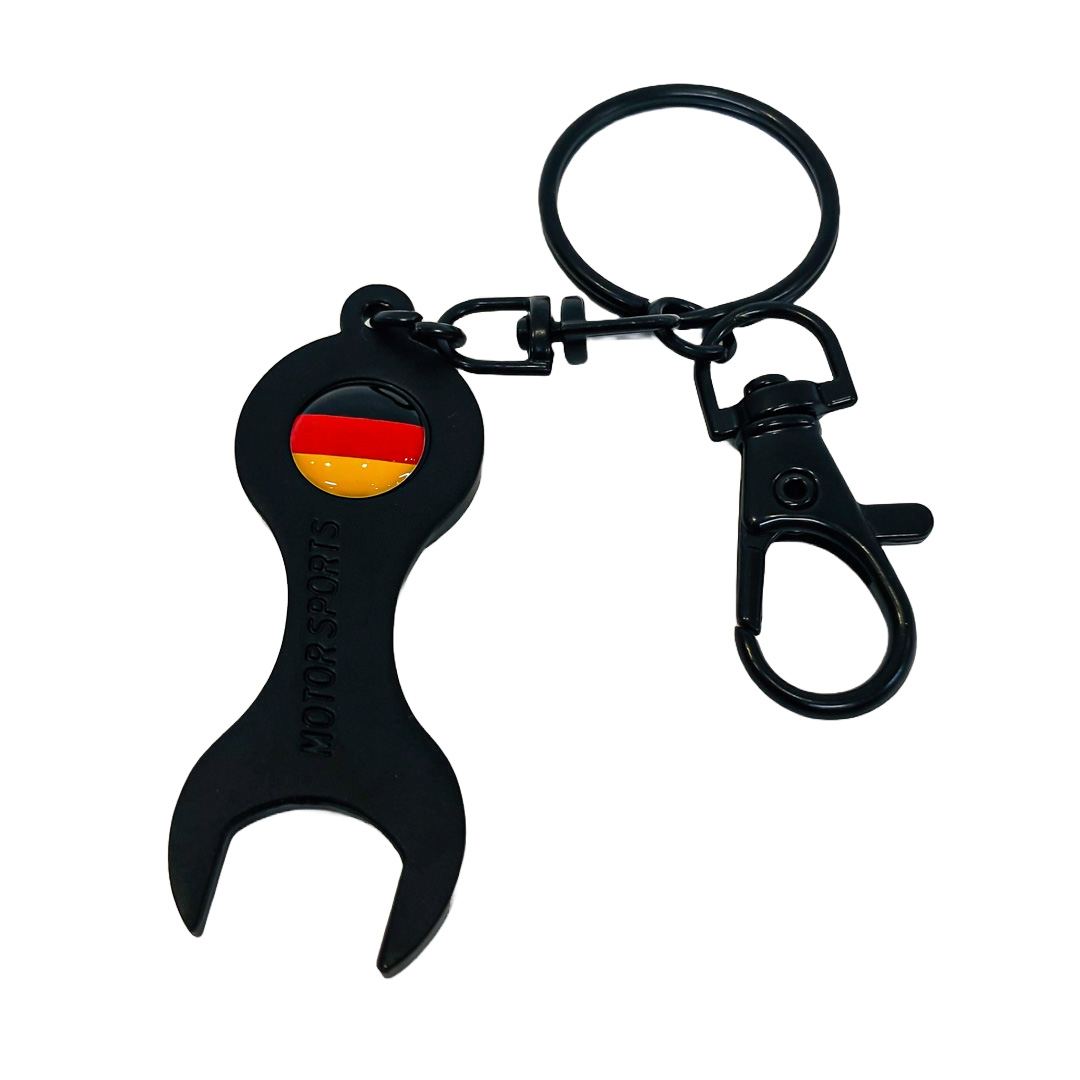 JUEGO DE TAPITAS DE VALVULA DEPORTIVA BANDERA ALEMANIA NEGRA - 2