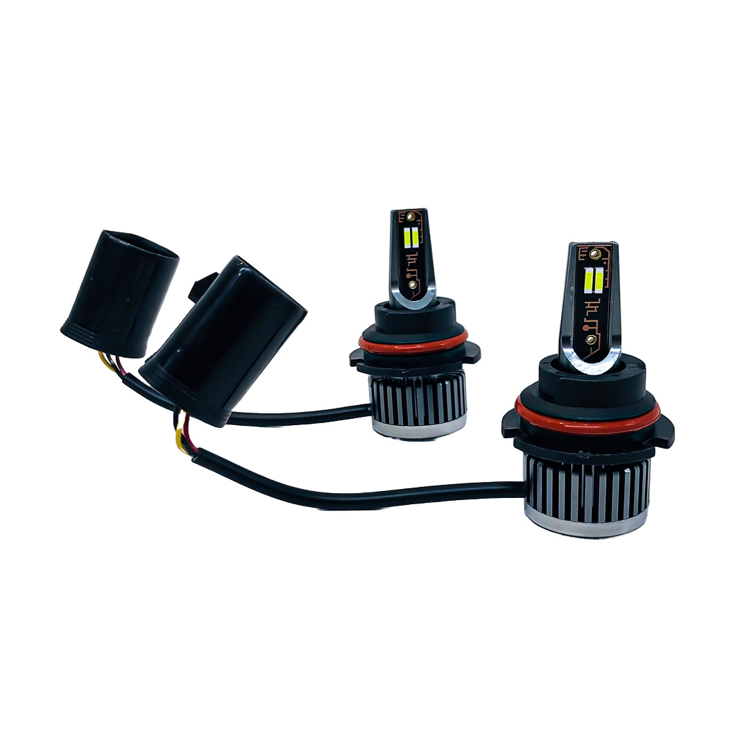 OFF ROAD KIT DE LED R8 9007 10MA GENERACION CHIP CSP SIN COOLER 30000 LUMENS 42WATTS 12V - 8