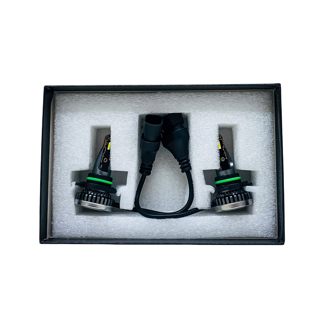 OFF ROAD KIT DE LED R8 9005 HB3 10MA GENERACION CHIP CSP SIN COOLER 30000 LUMENS 42WATTS 12V  CANTIDAD POR CAJA MASTER 50 - 8