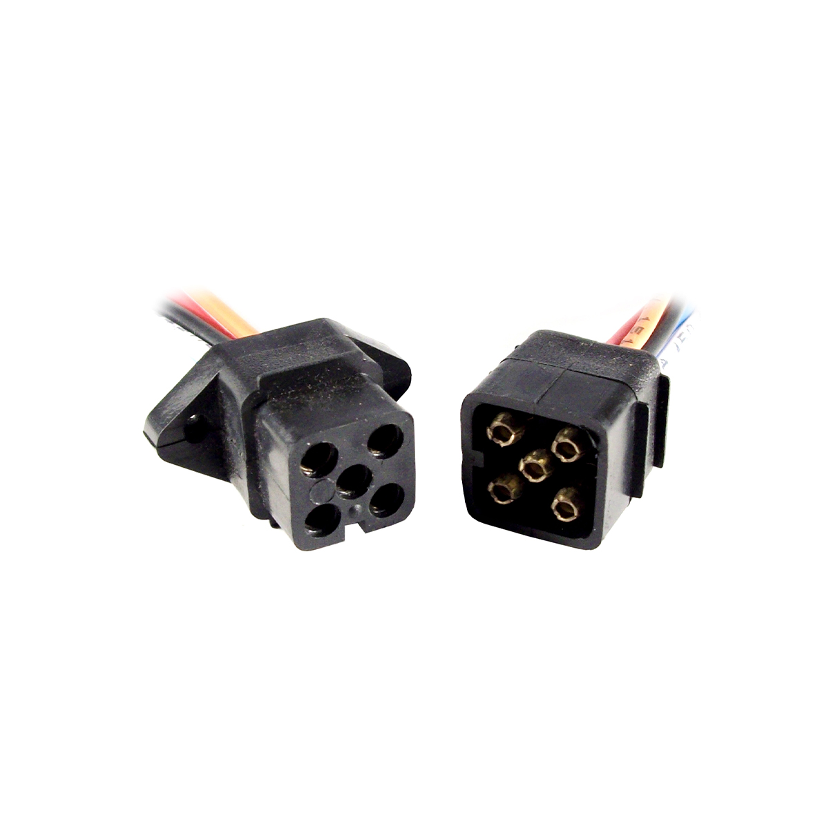 FICHA UNIVERSAL 5 VIAS ACOPLADO CUADRADA