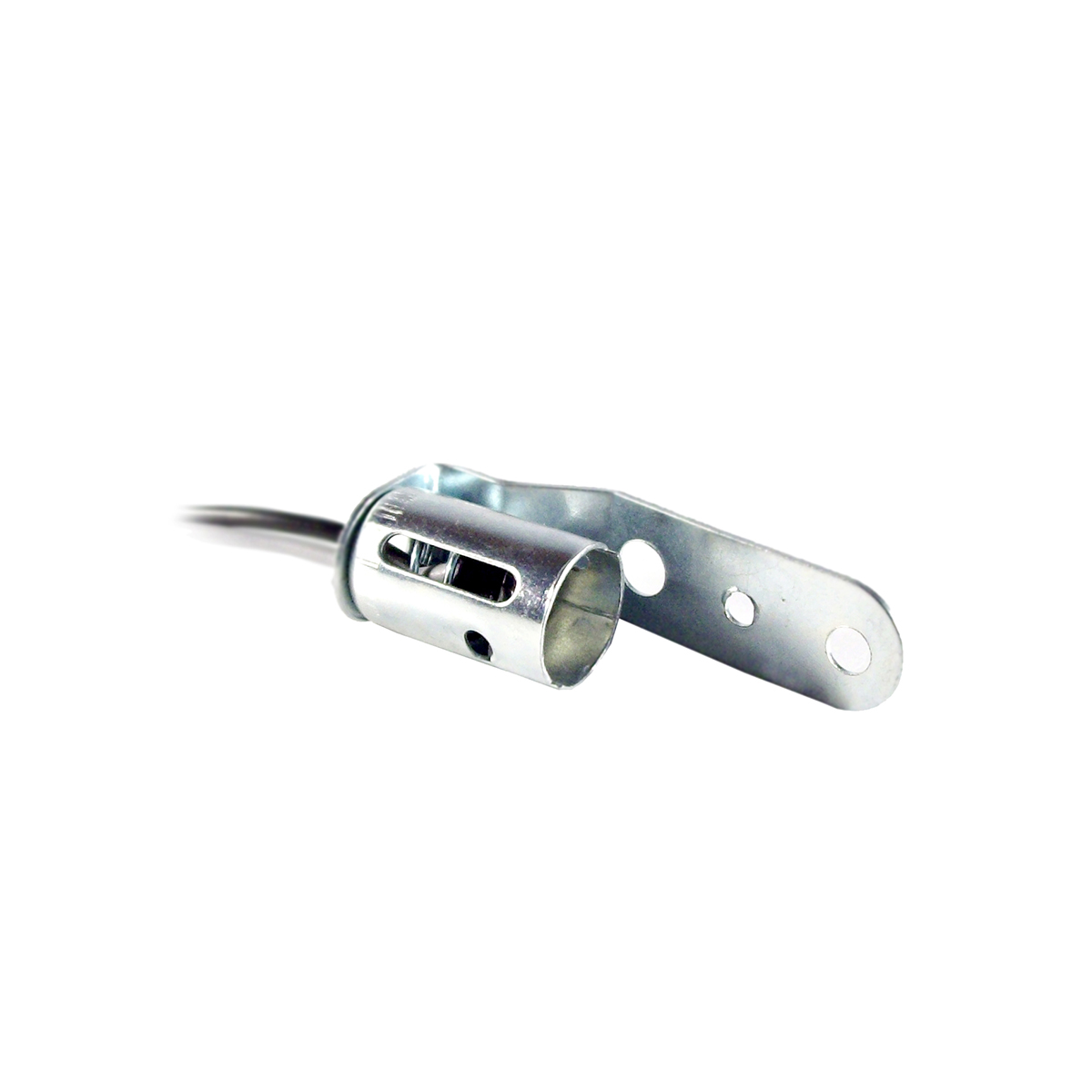 PORTALAMPARA UNIVERSAL 2 POLOS CON SOPORTE CURVO TIPO
