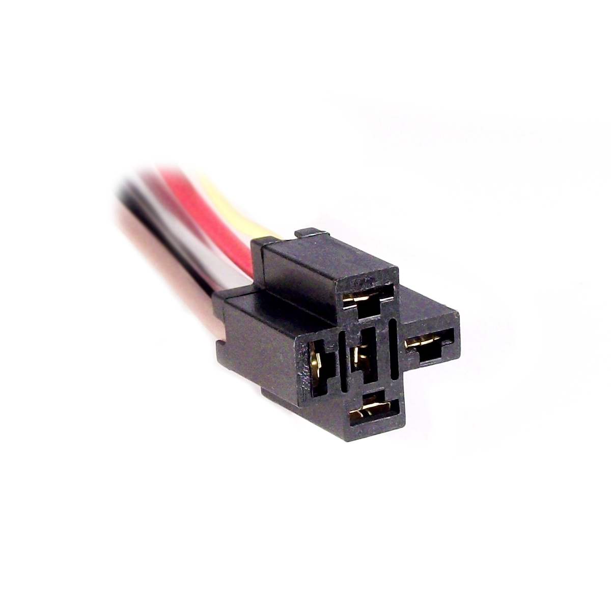 FICHA UNIVERSAL 5 VIAS MINI RELAY CON SOPORTE