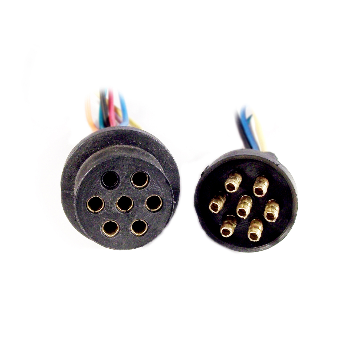FICHA UNIVERSAL 7 VIAS ACOPLADO NYLON