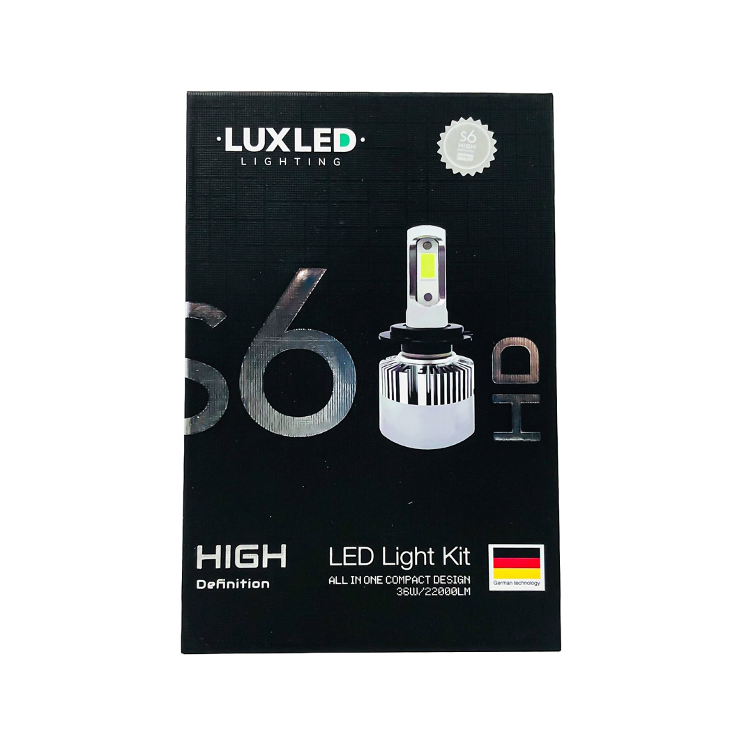 OFF ROAD KIT DE LED S6 HIGH DEFINITION 9005 6 GEN 32000LM CHIP COB 12V CON COOLER   CANTIDAD POR CAJA MASTER 50 - 3