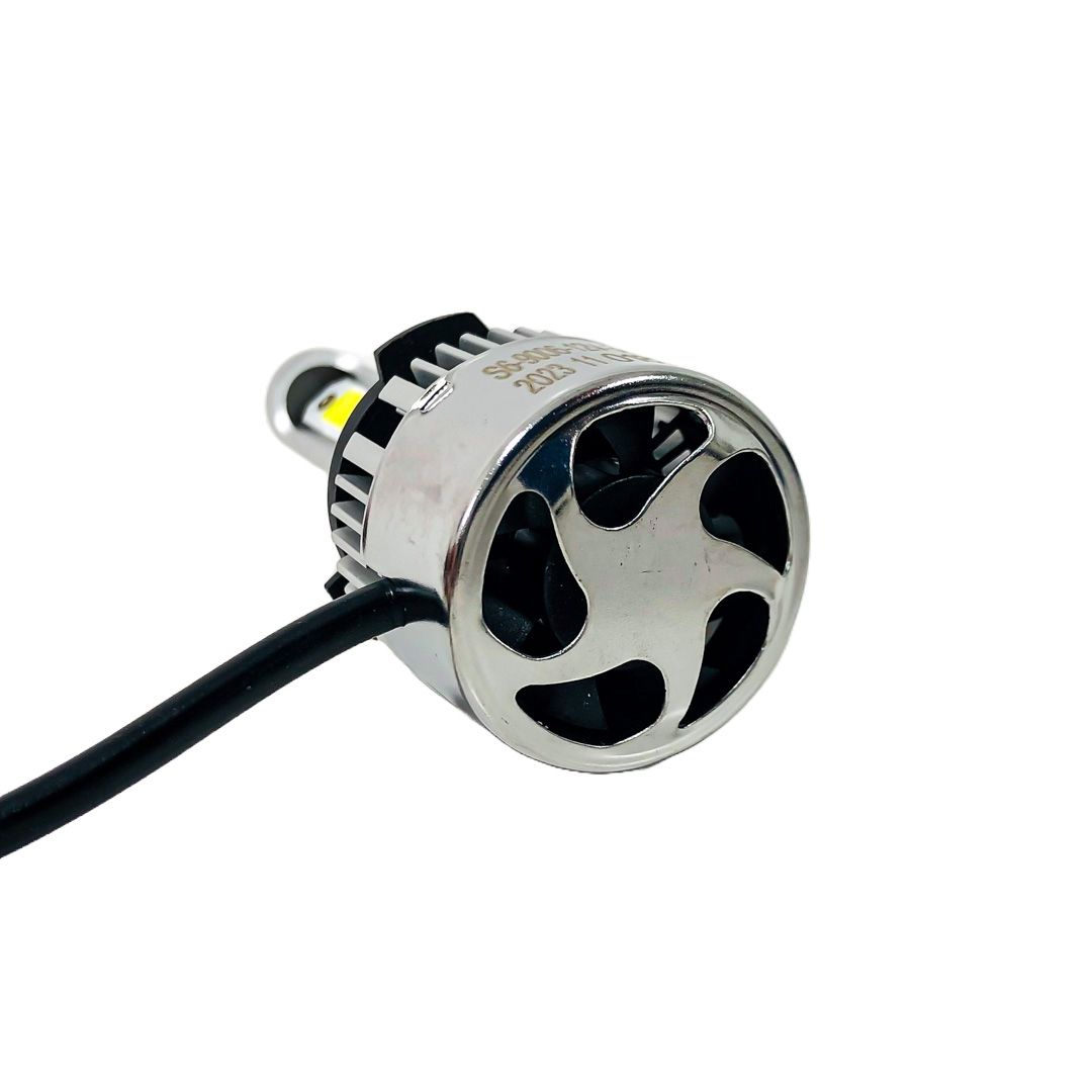 OFF ROAD KIT DE LED S6 HIGH DEFINITION 9006 6 GEN 32000LM CHIP COB 12V CON COOLER   CANTIDAD POR CAJA MASTER 50 - 8