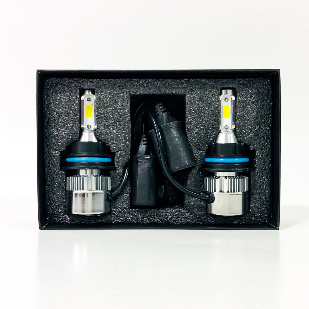 OFF ROAD KIT DE LED S6 HIGH DEFINITION 9007 6 GEN 32000LM CHIP COB 12V CON COOLER - 4