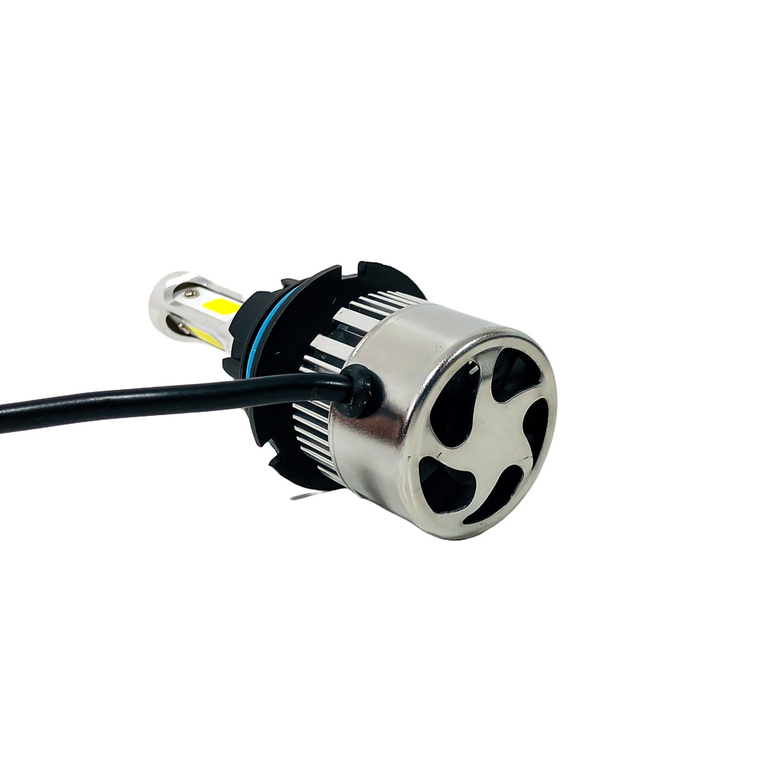 OFF ROAD KIT DE LED S6 HIGH DEFINITION 9007 6 GEN 32000LM CHIP COB 12V CON COOLER - 8