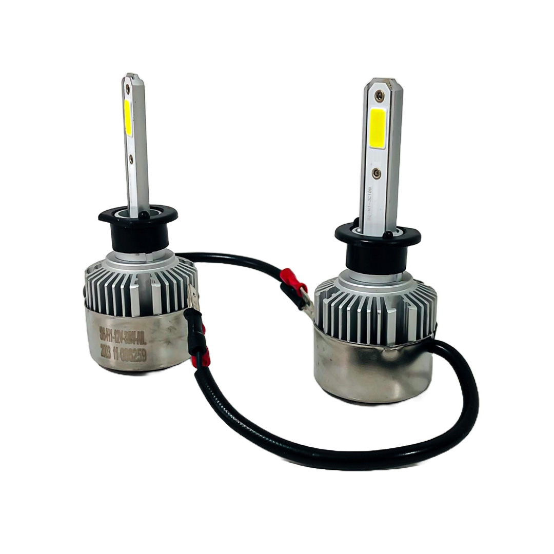 OFF ROAD KIT DE LED S6 HIGH DEFINITION H1 6 GEN 32000LM CHIP COB 12V CON COOLER   CANTIDAD POR CAJA MASTER 50 - 4
