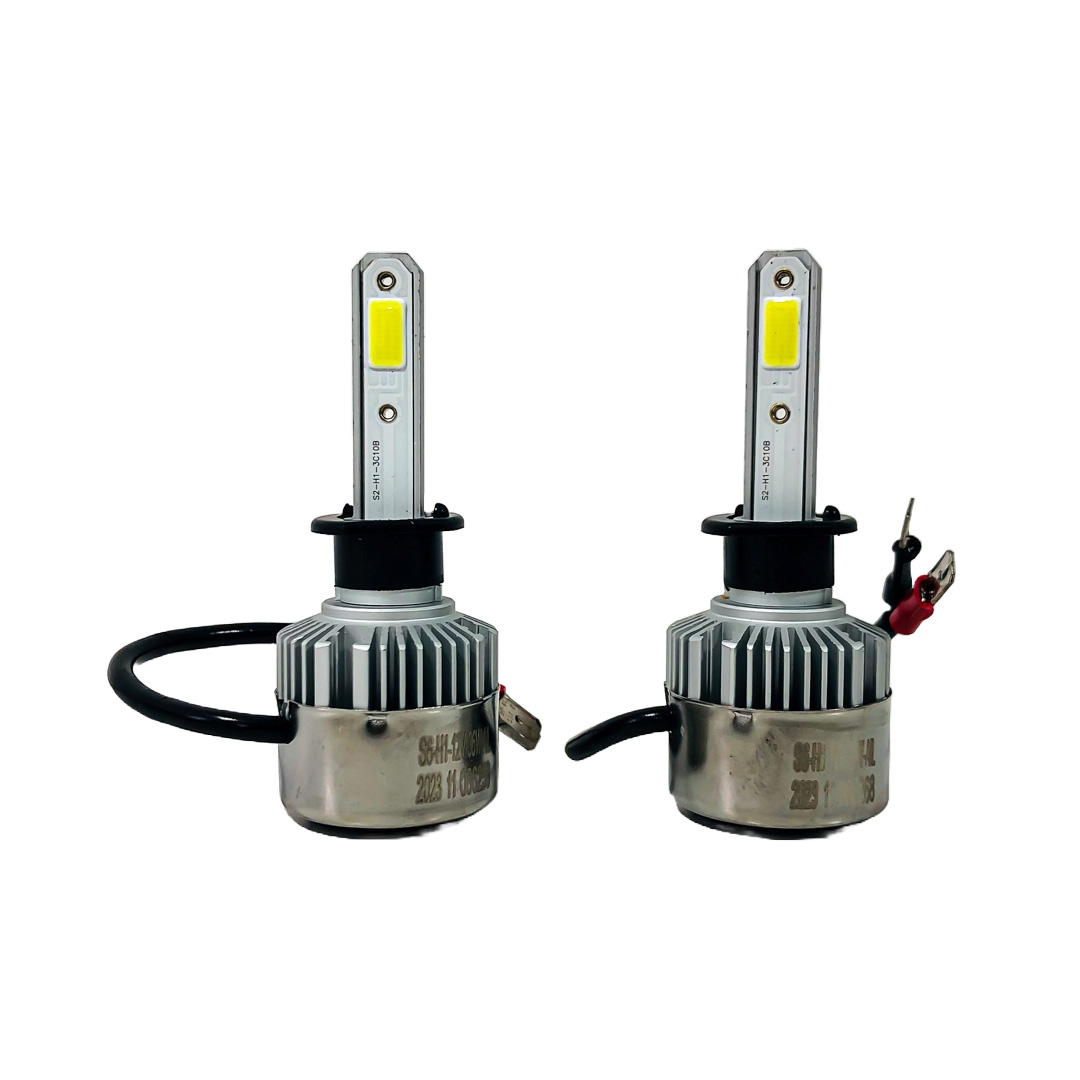 OFF ROAD KIT DE LED S6 HIGH DEFINITION H1 6 GEN 32000LM CHIP COB 12V CON COOLER   CANTIDAD POR CAJA MASTER 50 - 9