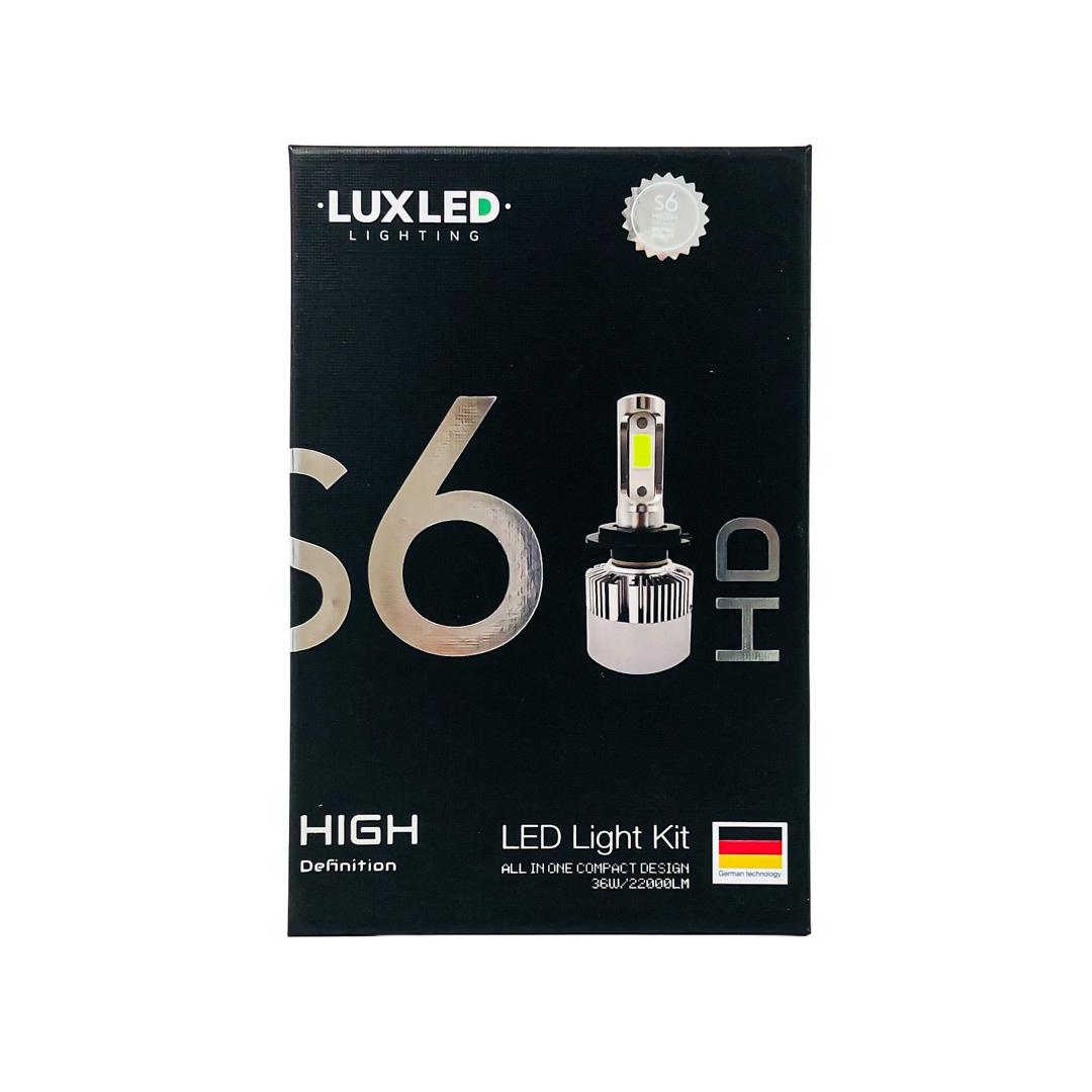 OFF ROAD KIT DE LED S6 HIGH DEFINITION H1 6 GEN 32000LM CHIP COB 12V CON COOLER   CANTIDAD POR CAJA MASTER 50 - 10