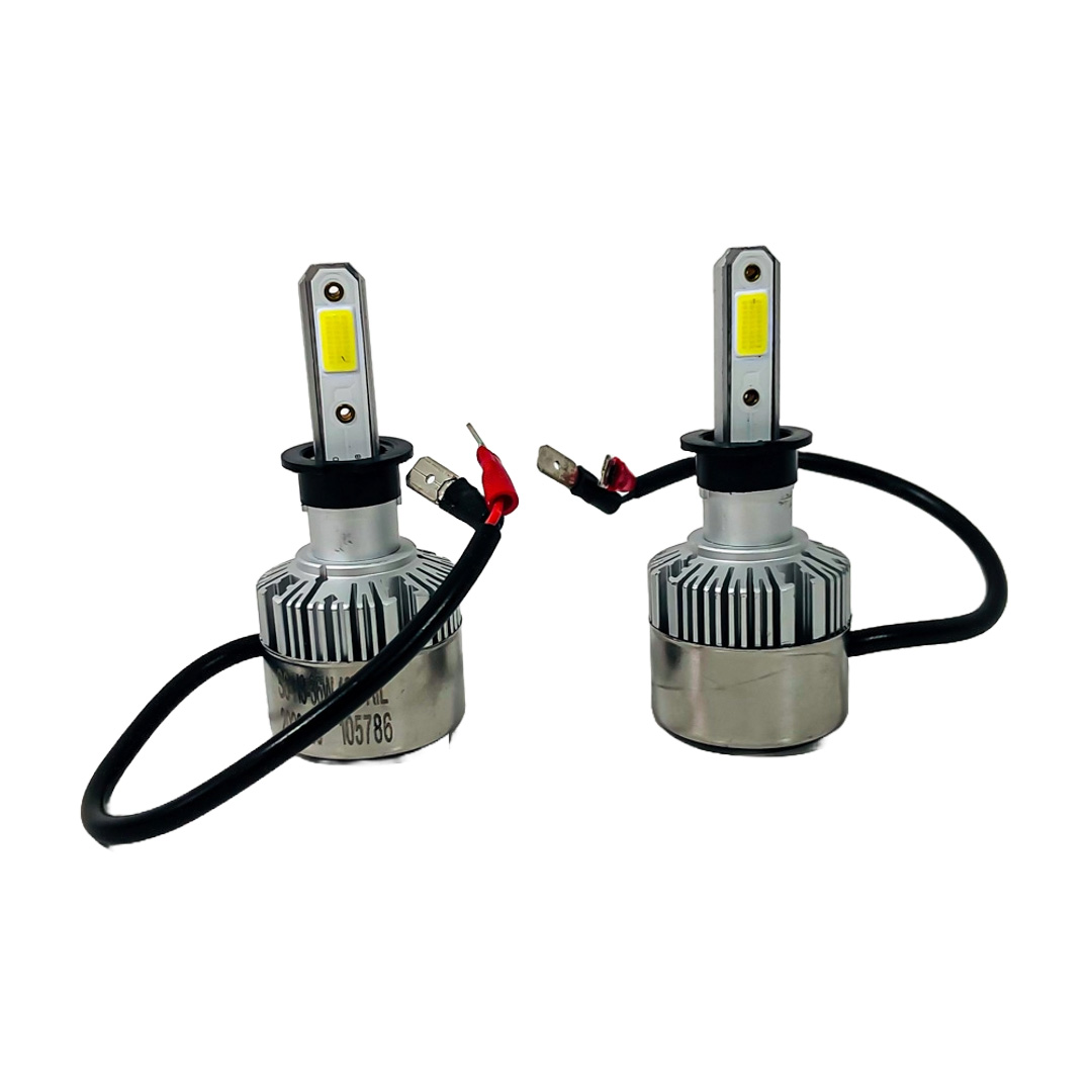 OFF ROAD KIT DE LED S6 HIGH DEFINITION H3 6 GEN 32000LM CHIP COB 12V CON COOLER   CANTIDAD POR CAJA MASTER 50 - 5