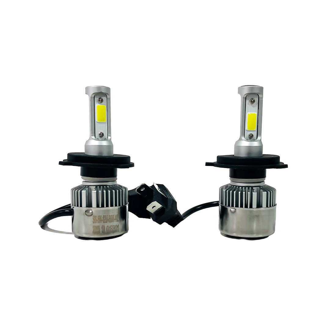 OFF ROAD KIT DE LED S6 HIGH DEFINITION H4 6 GEN 32000LM CHIP COB 12V CON COOLER   CANTIDAD POR CAJA MASTER 50 - 3
