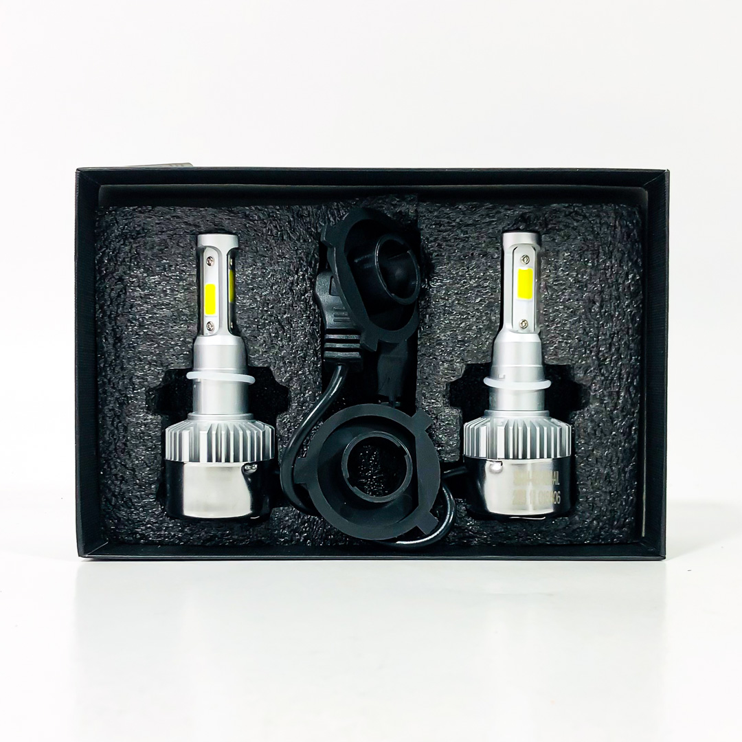 OFF ROAD KIT DE LED S6 HIGH DEFINITION H4 6 GEN 32000LM CHIP COB 12V CON COOLER   CANTIDAD POR CAJA MASTER 50 - 6