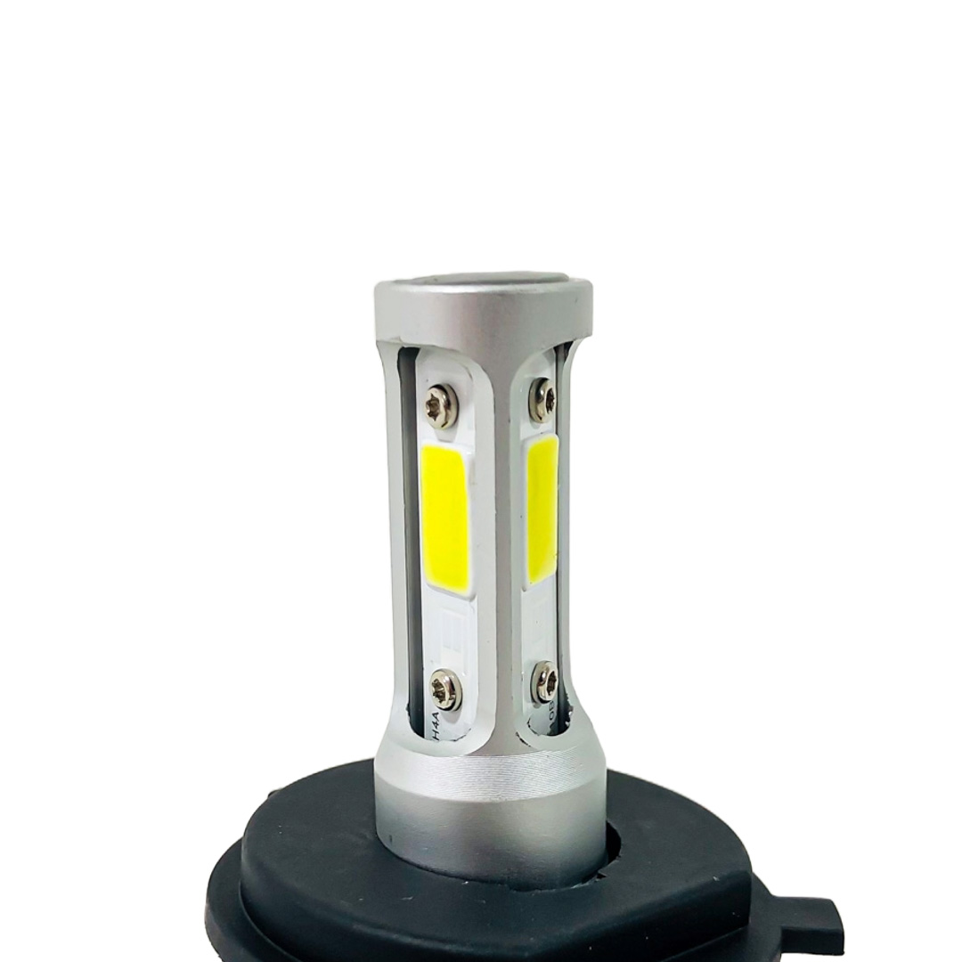 OFF ROAD KIT DE LED S6 HIGH DEFINITION H4 6 GEN 32000LM CHIP COB 12V CON COOLER   CANTIDAD POR CAJA MASTER 50 - 10