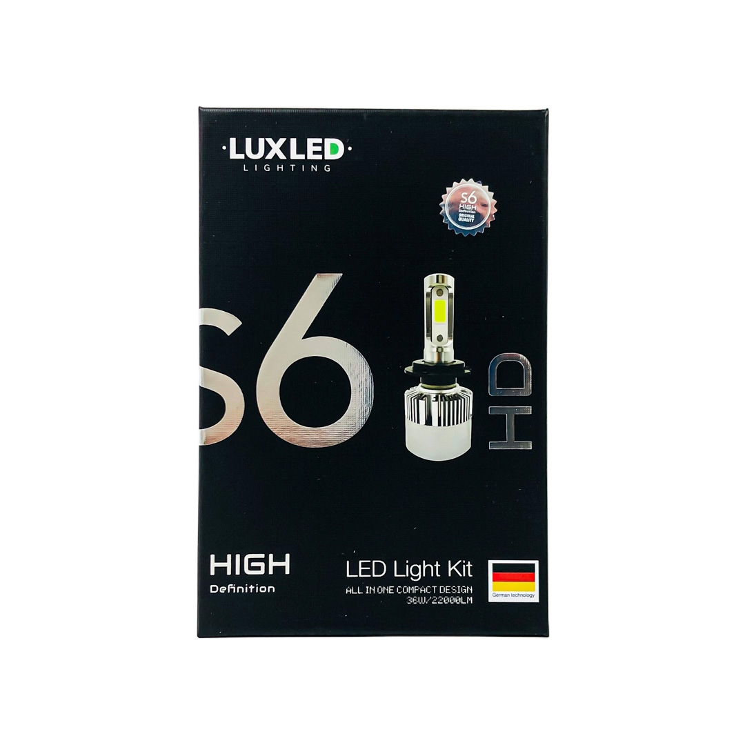 OFF ROAD KIT DE LED S6 HIGH DEFINITION H7 6 GEN 32000LM CHIP COB 12V CON COOLER   CANTIDAD POR CAJA MASTER 50 - 4