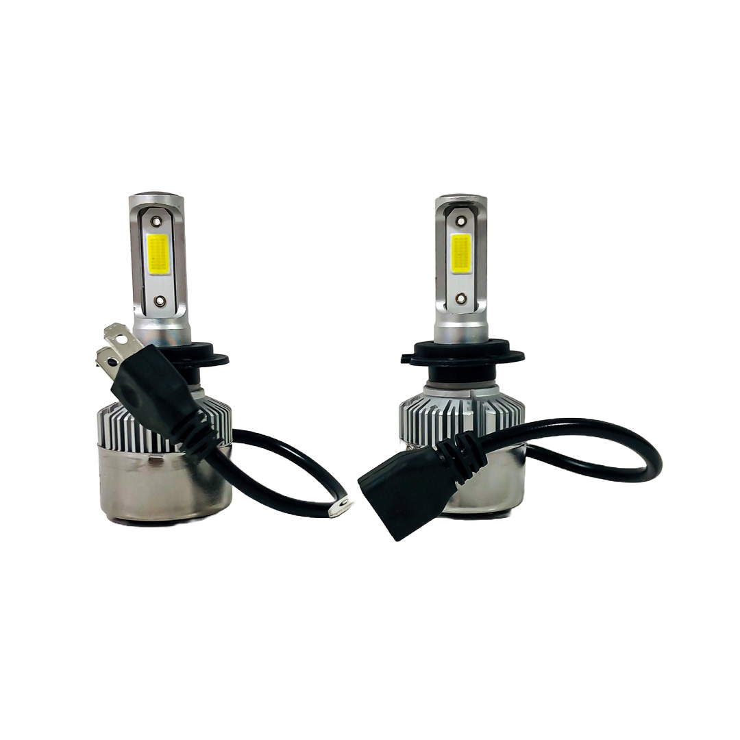 OFF ROAD KIT DE LED S6 HIGH DEFINITION H7 6 GEN 32000LM CHIP COB 12V CON COOLER   CANTIDAD POR CAJA MASTER 50 - 6