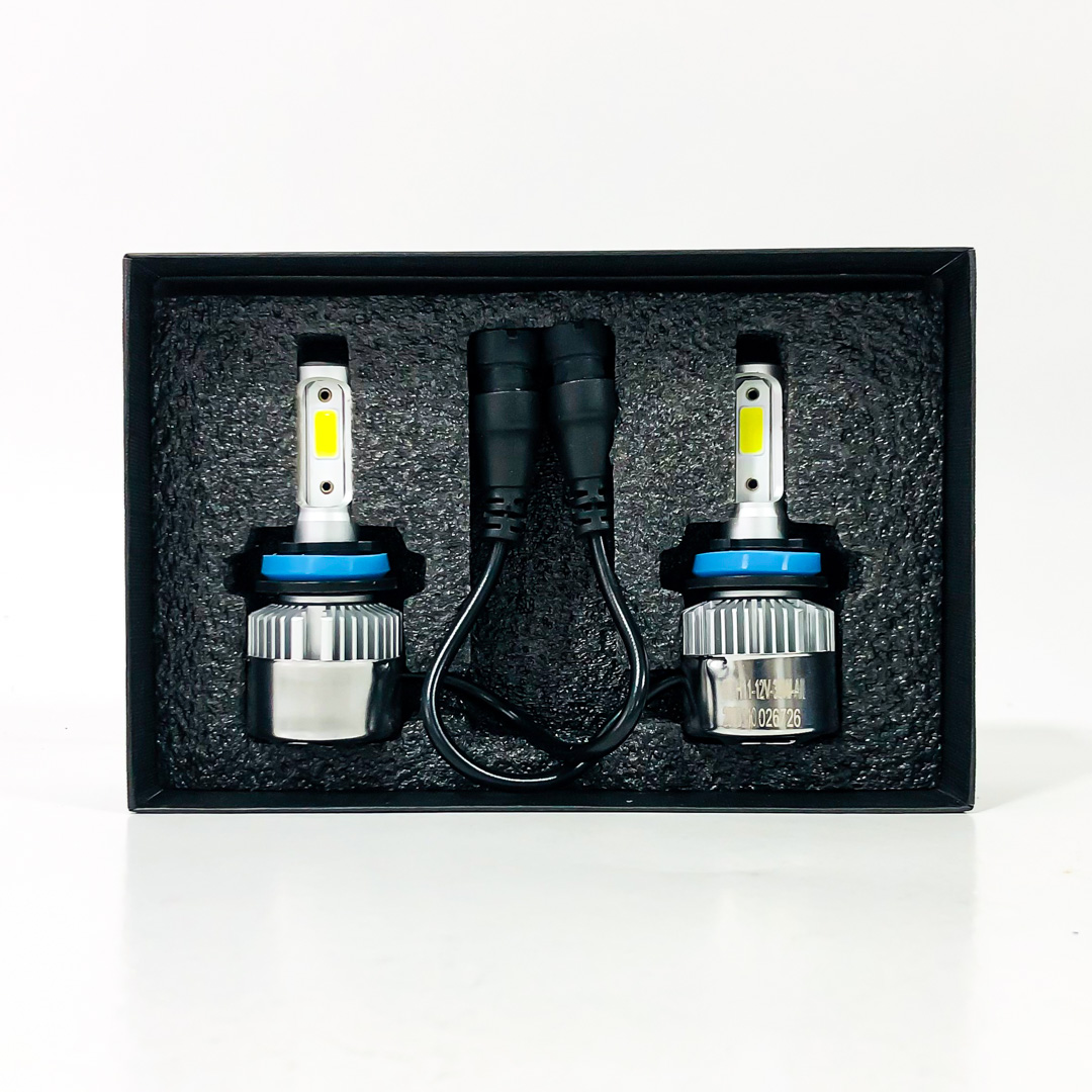 OFF ROAD KIT DE LED S6 HIGH DEFINITION H11 6 GEN 32000LM CHIP COB 12V CON COOLER   CANTIDAD POR CAJA MASTER 50 - 4
