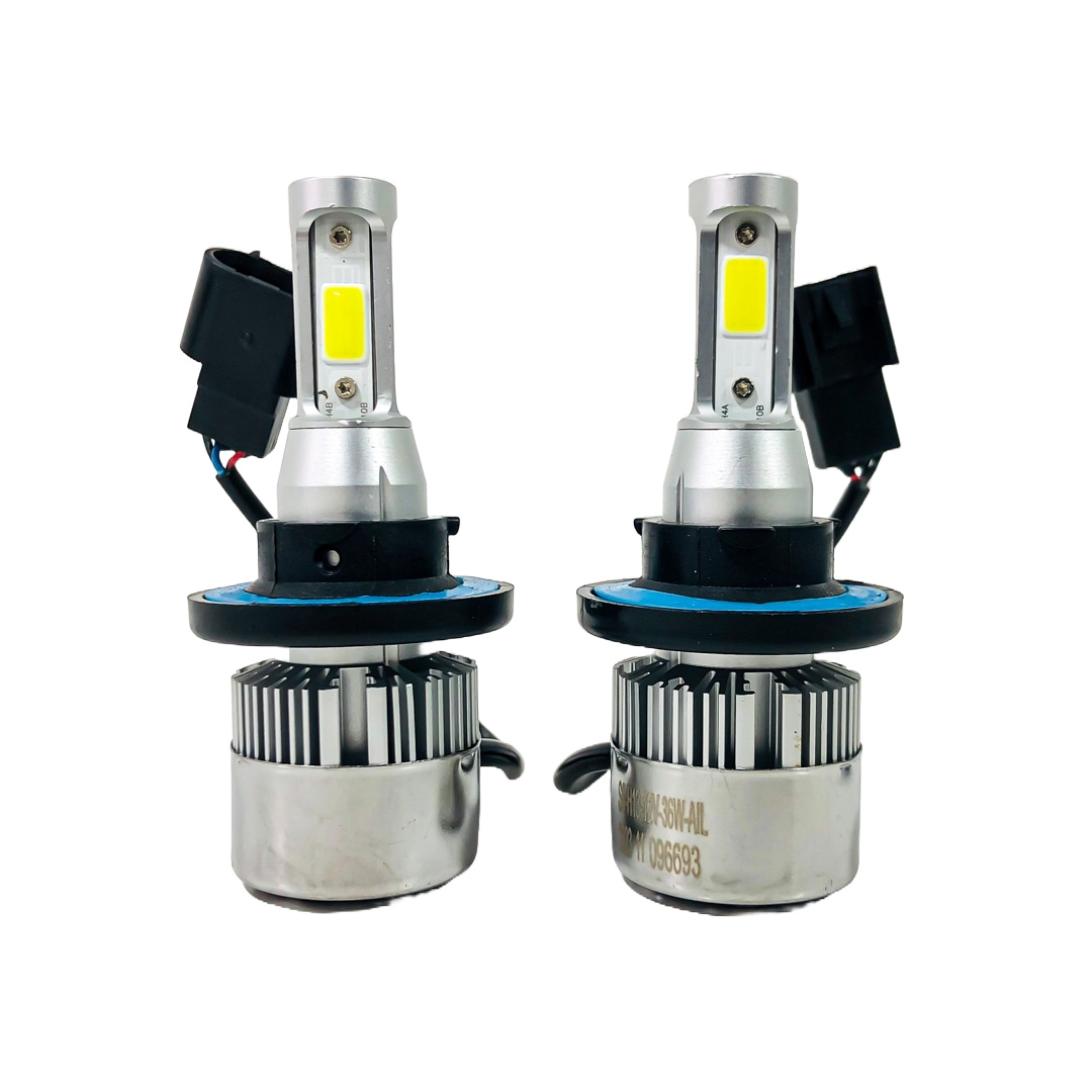 OFF ROAD KIT DE LED S6 HIGH DEFINITION H13 6 GEN 32000LM CHIP COB 12V CON COOLER - 2