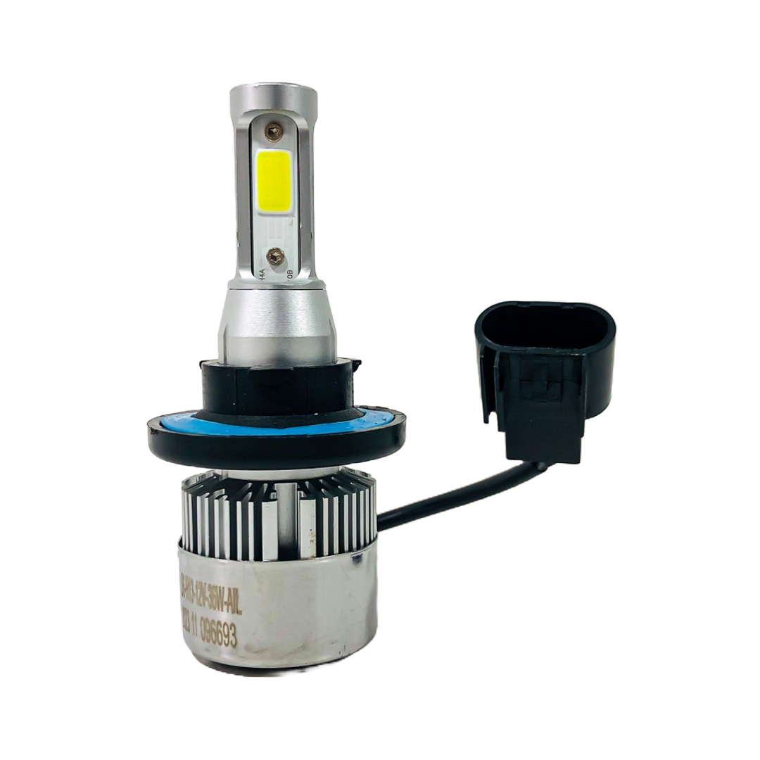 OFF ROAD KIT DE LED S6 HIGH DEFINITION H13 6 GEN 32000LM CHIP COB 12V CON COOLER - 6