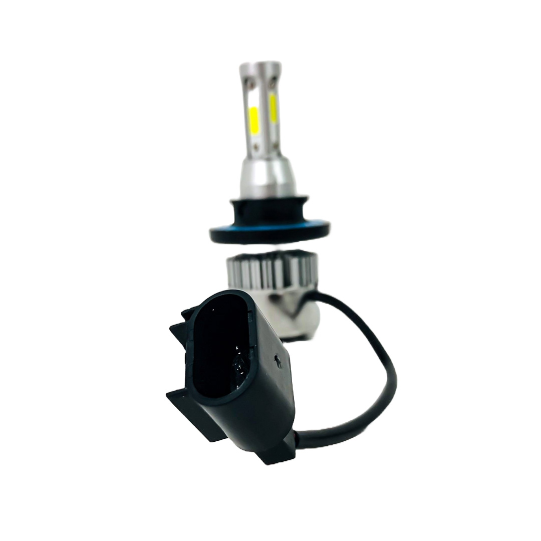 OFF ROAD KIT DE LED S6 HIGH DEFINITION H13 6 GEN 32000LM CHIP COB 12V CON COOLER - 9