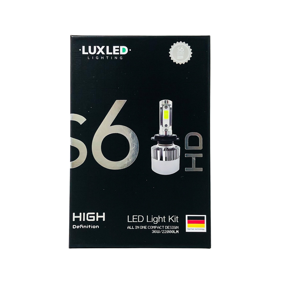 OFF ROAD KIT DE LED S6 HIGH DEFINITION H16 6 GEN 32000LM CHIP COB 12V CON COOLER - 3