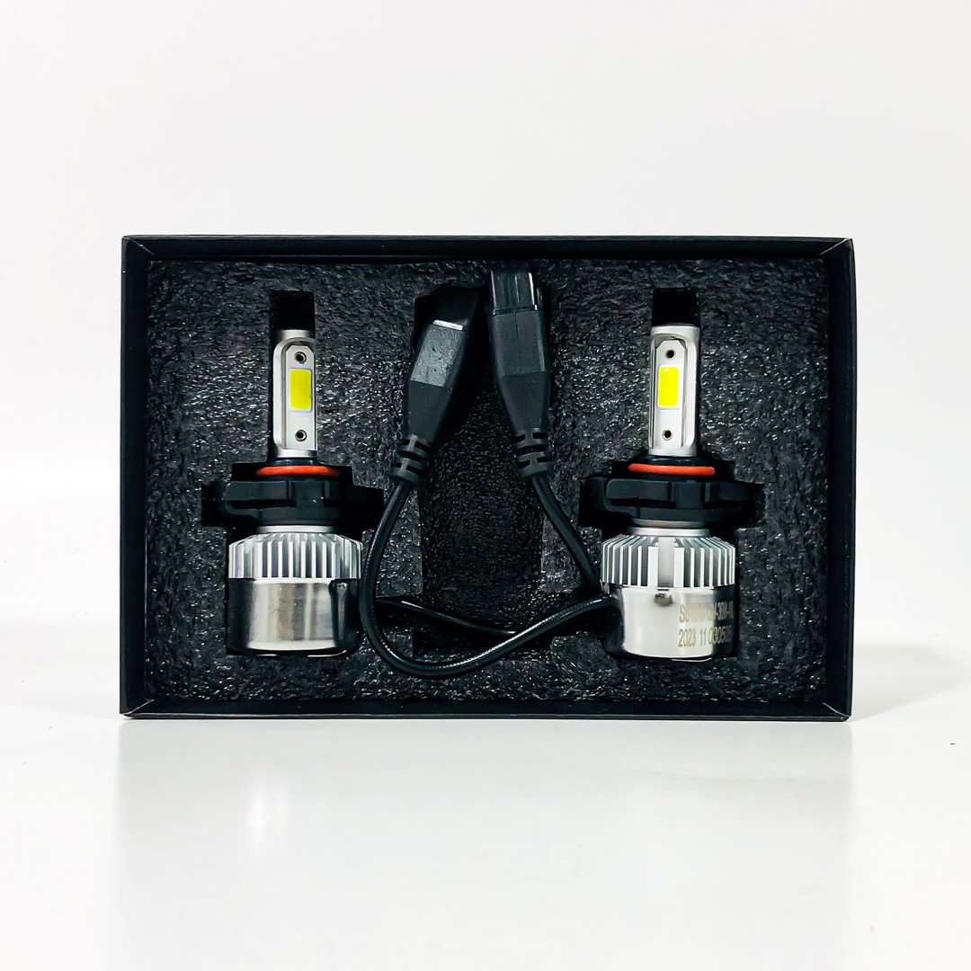 OFF ROAD KIT DE LED S6 HIGH DEFINITION H16 6 GEN 32000LM CHIP COB 12V CON COOLER - 5