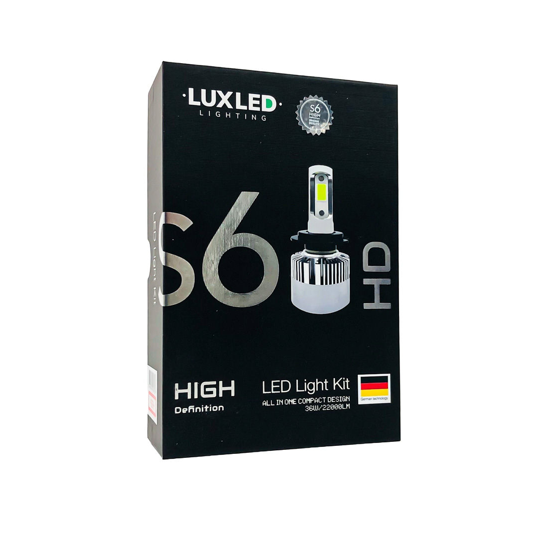 OFF ROAD KIT DE LED S6 HIGH DEFINITION H27 6 GEN 32000LM CHIP COB 12V CON COOLER - 3