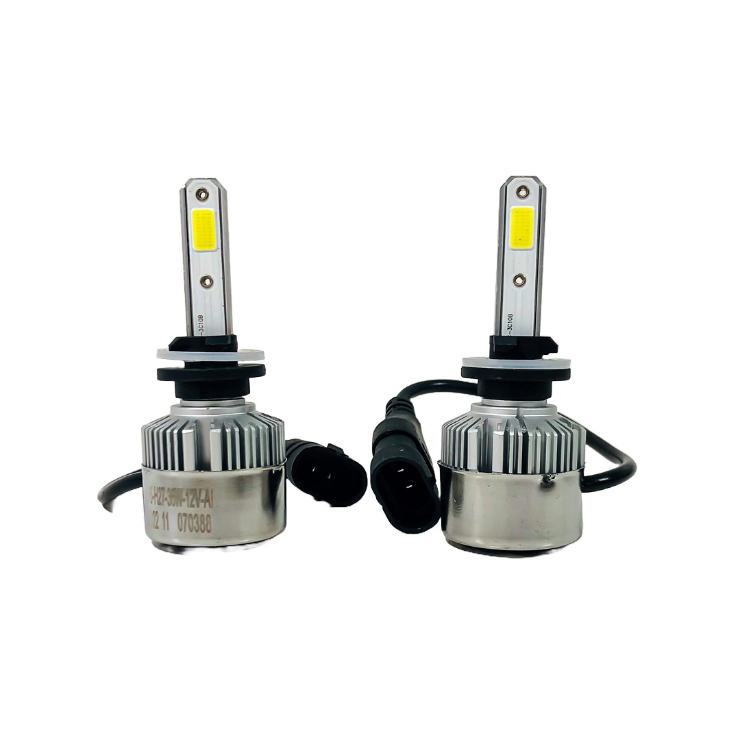 OFF ROAD KIT DE LED S6 HIGH DEFINITION H27 6 GEN 32000LM CHIP COB 12V CON COOLER - 5