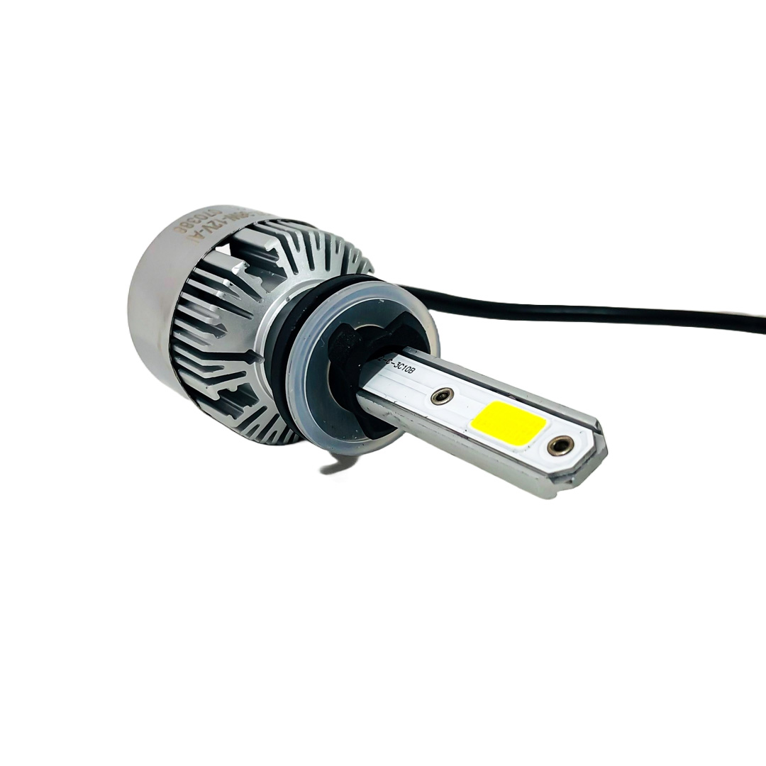OFF ROAD KIT DE LED S6 HIGH DEFINITION H27 6 GEN 32000LM CHIP COB 12V CON COOLER - 7