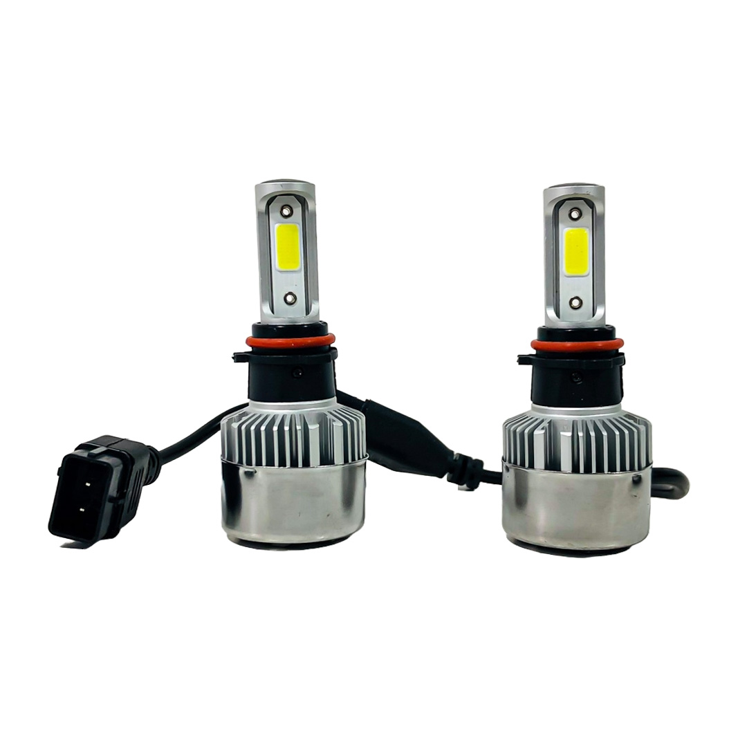 OFF ROAD KIT DE LED S6 HIGH DEFINITION P13W 6 GEN 32000LM CHIP COB 12V CON COOLER - 2