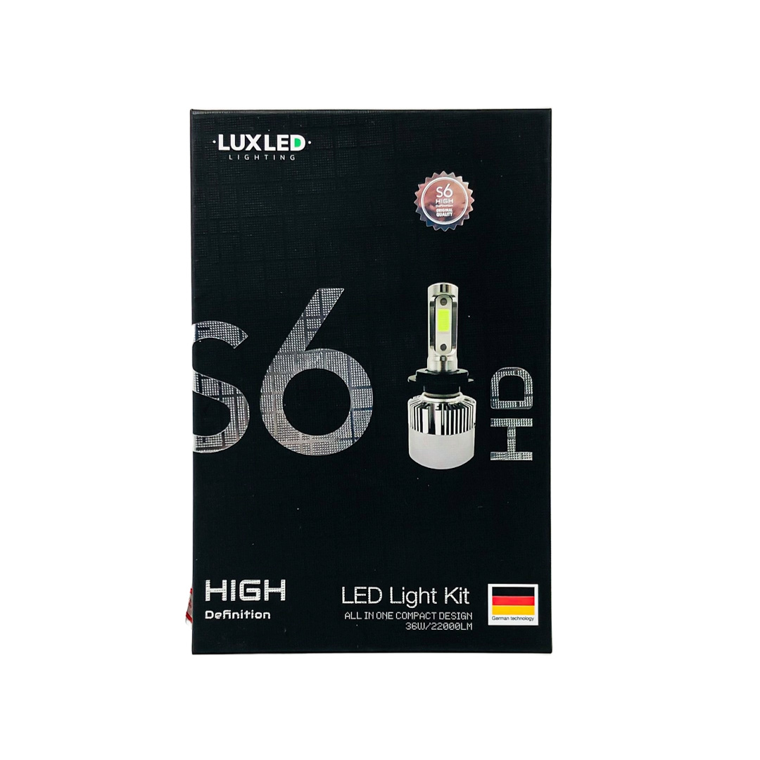 OFF ROAD KIT DE LED S6 HIGH DEFINITION P13W 6 GEN 32000LM CHIP COB 12V CON COOLER - 3