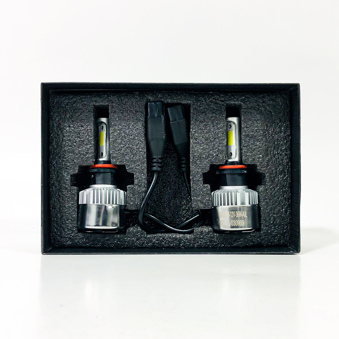 OFF ROAD KIT DE LED S6 HIGH DEFINITION P13W 6 GEN 32000LM CHIP COB 12V CON COOLER - 4