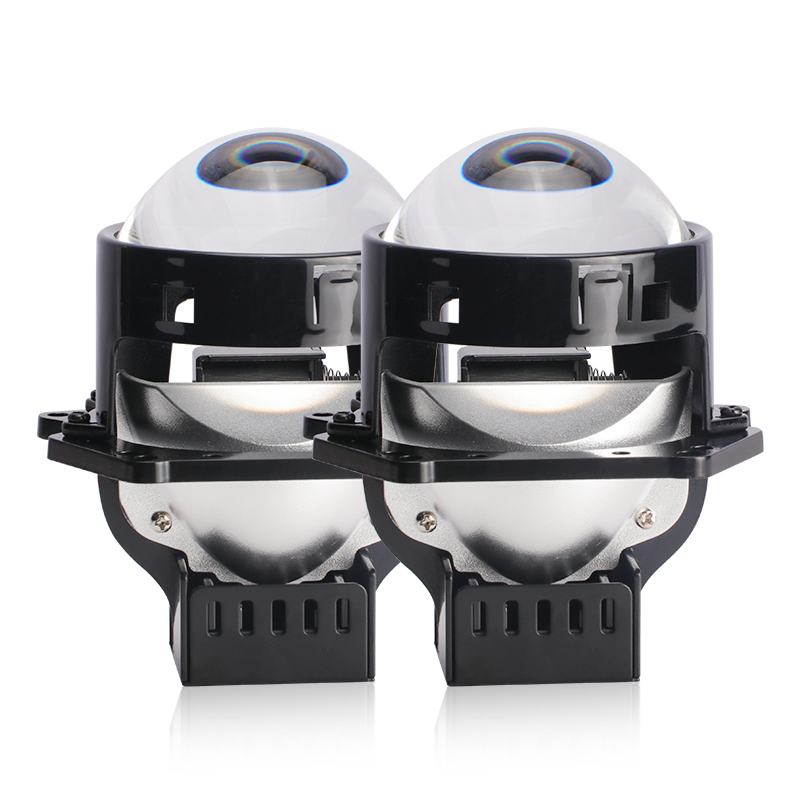 PROYECTOR LED LUPA JUEGO DE PROYECTORES LED 3" CON LUPA PARA INSTALAR EN OPTICA