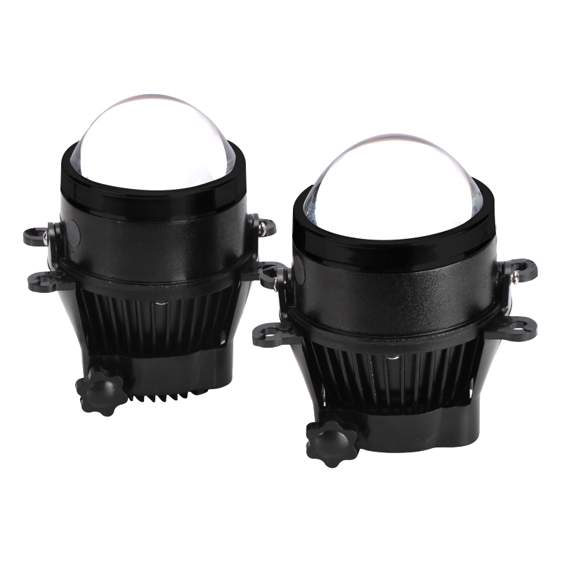 PROYECTOR LED LUPA JUEGO DE PROYECTORES LED 3" CON LUPA PARA REEMPLAZAR FAROS ANTINIEBLA