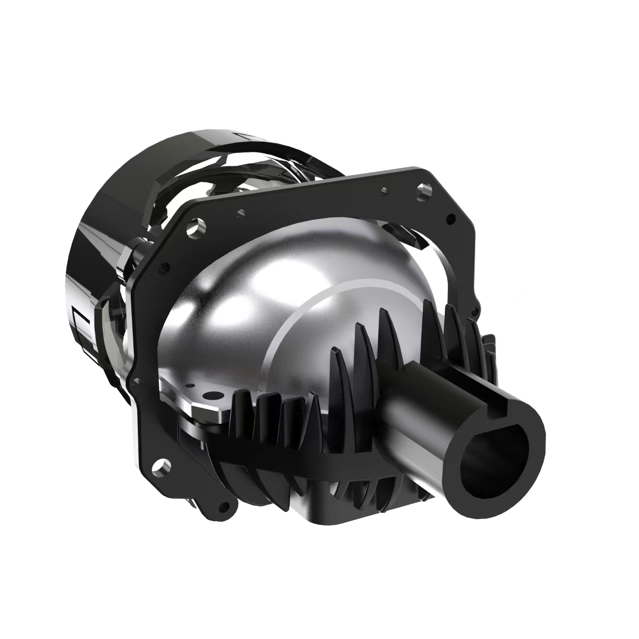 PROYECTOR LED LUPA JUEGO DE PROYECTORES LED 2,5" CON LUPA PARA INSTALAR EN OPTICA - 2
