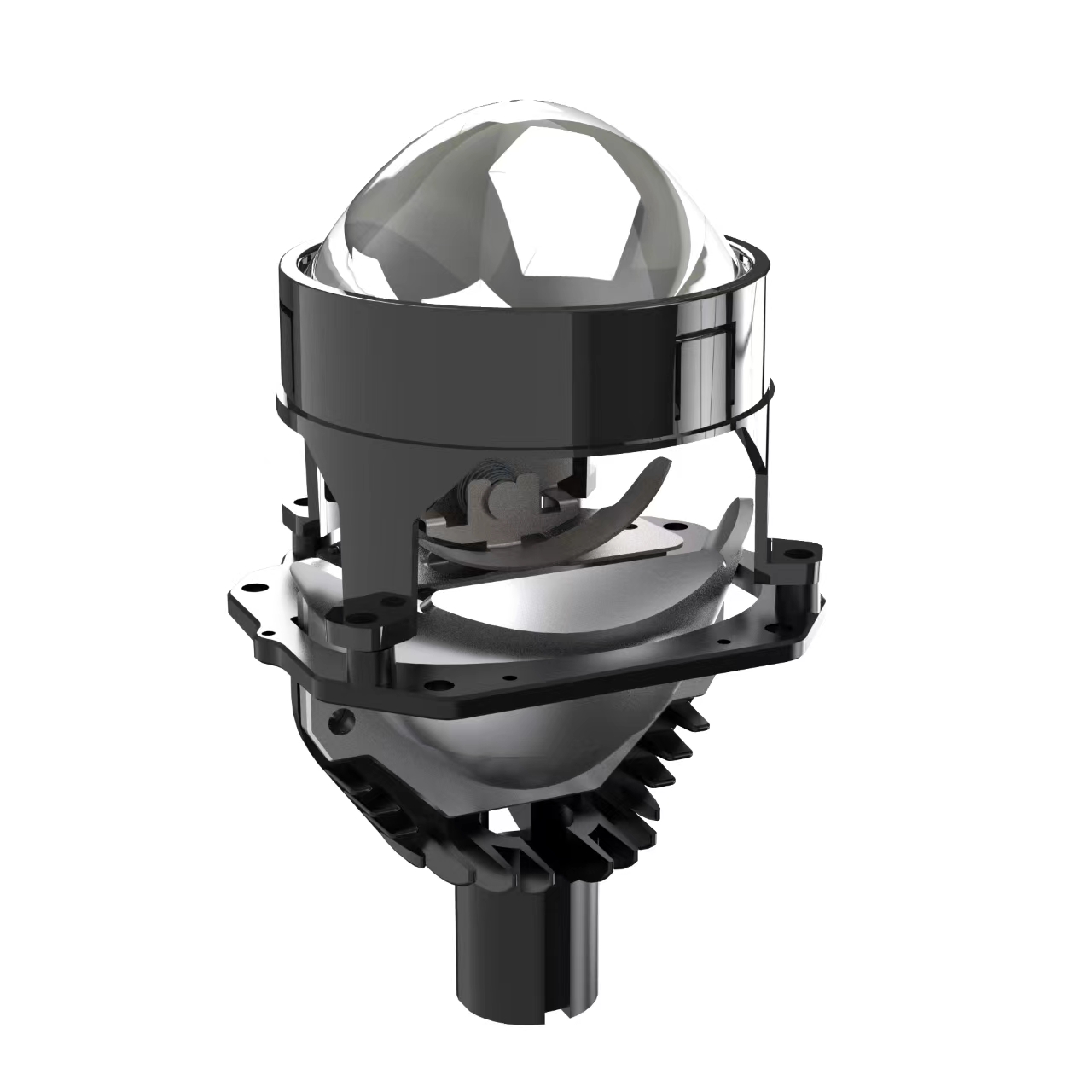 PROYECTOR LED LUPA JUEGO DE PROYECTORES LED 2,5" CON LUPA PARA INSTALAR EN OPTICA - 3