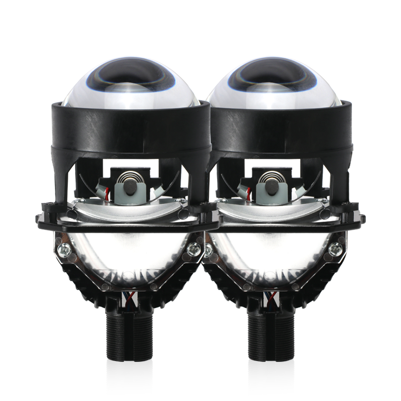 PROYECTOR LED LUPA JUEGO DE PROYECTORES LED 2,5" CON LUPA PARA INSTALAR EN OPTICA - 4