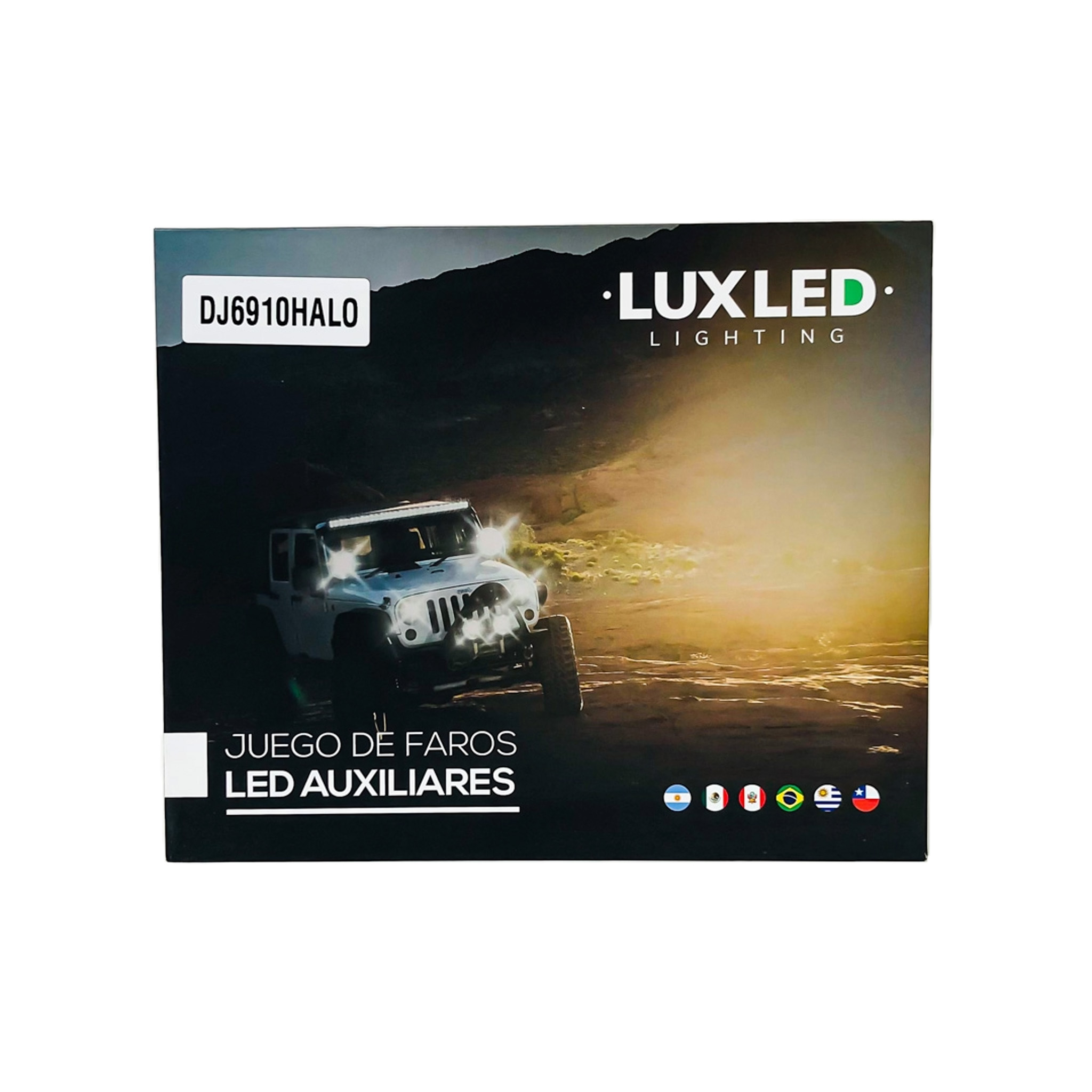 PROYECTOR LED LUPA JUEGO DE PROYECTORES LED 3" CON LUPA PARA REEMPLAZAR FAROS ANTINIEBLA - 5