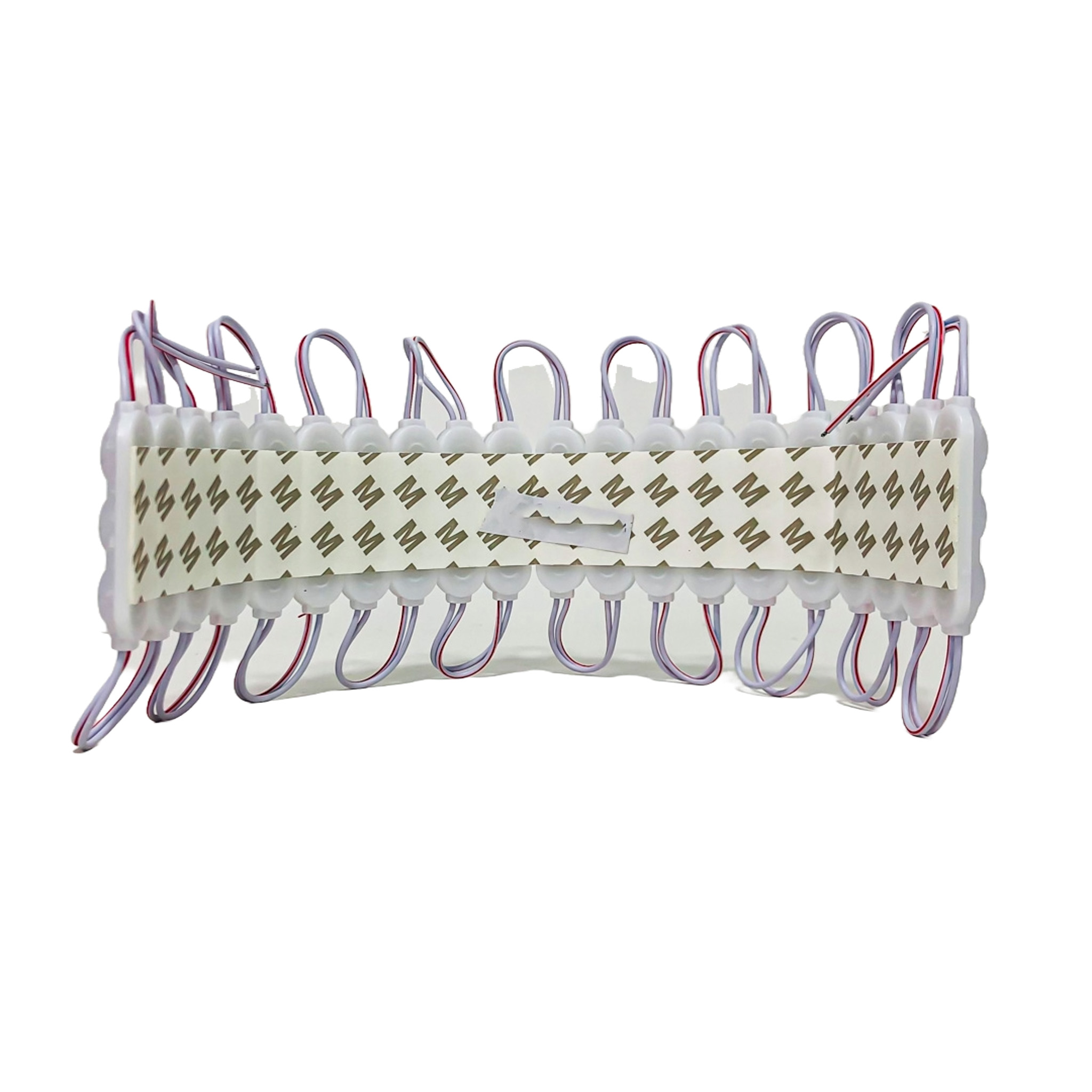 MODULO LED COB 3 LED COB CIRCULAR FUME AUTOADHESIVO 24V COLOR BLANCO 7CM X 1,5CM  CANTIDAD POR CAJA MASTER 2000 - 3