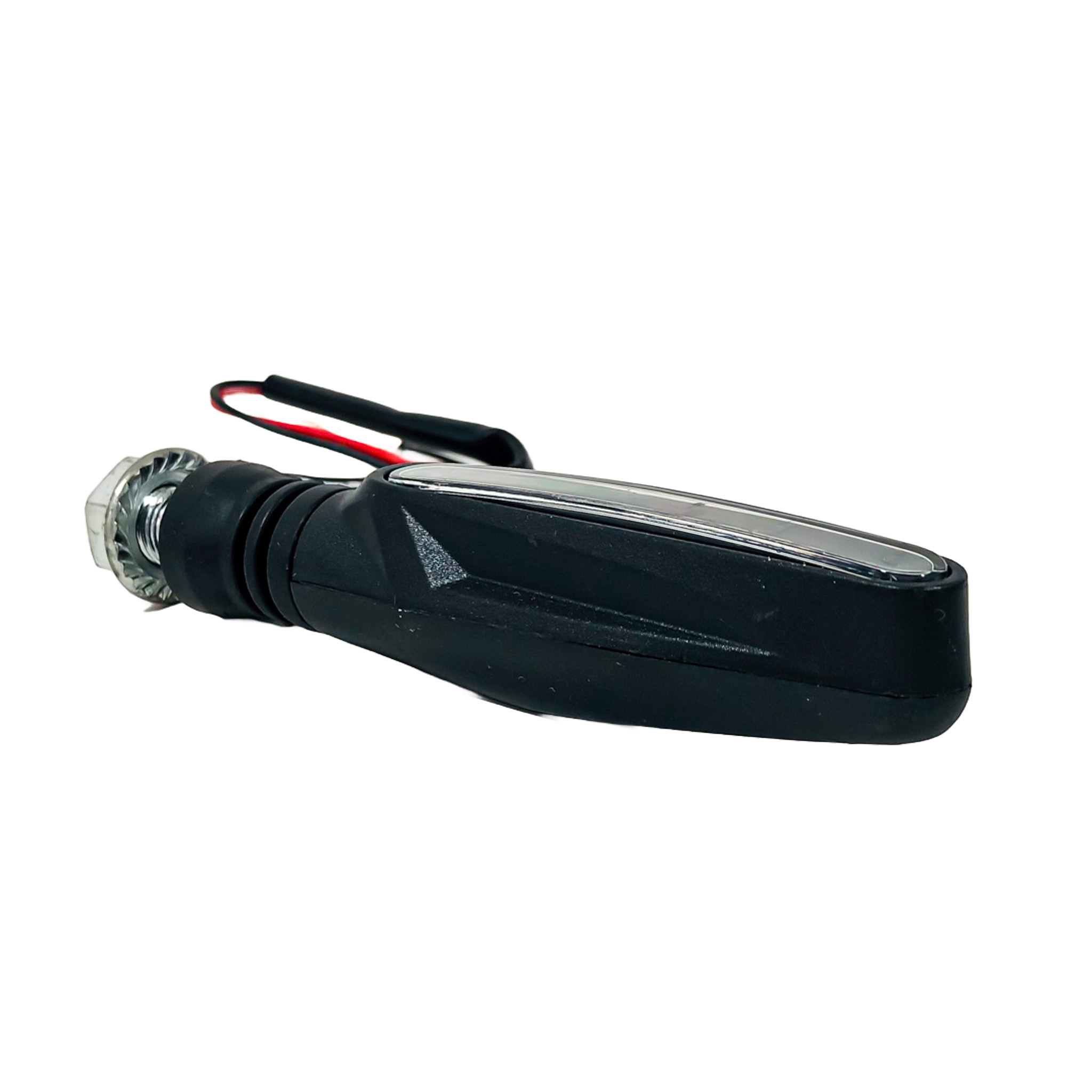 OFF ROAD FARO DE LED UNIVERSAL - LUZ DE GIRO GIRO PARA MOTO CON LUZ LED RUNNING AMBAR Y LUZ DE GIRO AMBAR 12V  - JUEGO DE 2 UNIDADES MEDIDAS 120*20*25 (mm) - 2