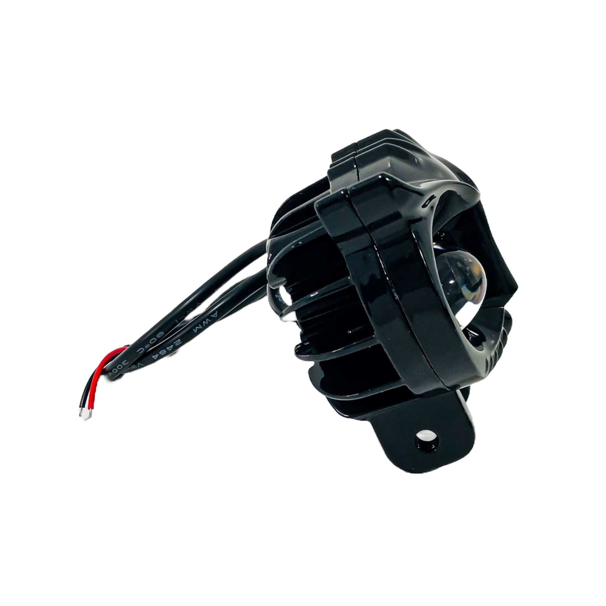 OFF ROAD FARO DE LED UNIVERSAL LUZ LED BLANCA Y AMBAR CON FUNCIONES ESTABLE Y FLASH INDIVIDUALES Y COMBINADAS 9V-36V 1 LED - 30 WATTS  MEDIDAS 55*65*81 (MM) - 7
