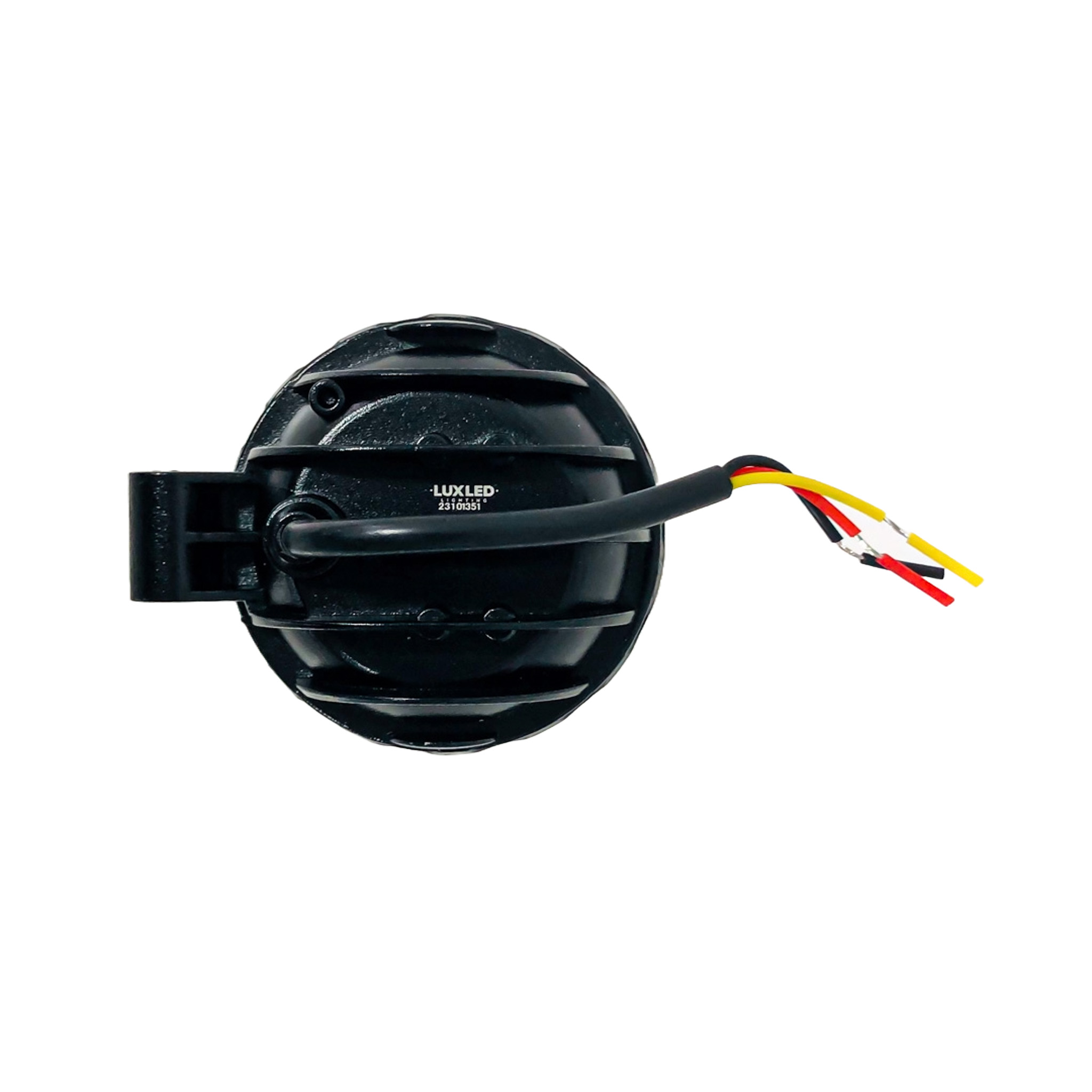 OFF ROAD FARO DE LED LUZ LED BLANCA ESTABLE CON OJO DE ANGEL ROJO CON FUNCION FLASH 9V-36V 4 LED - 12 WATTS  MEDIDAS 105*55(MM) - 4