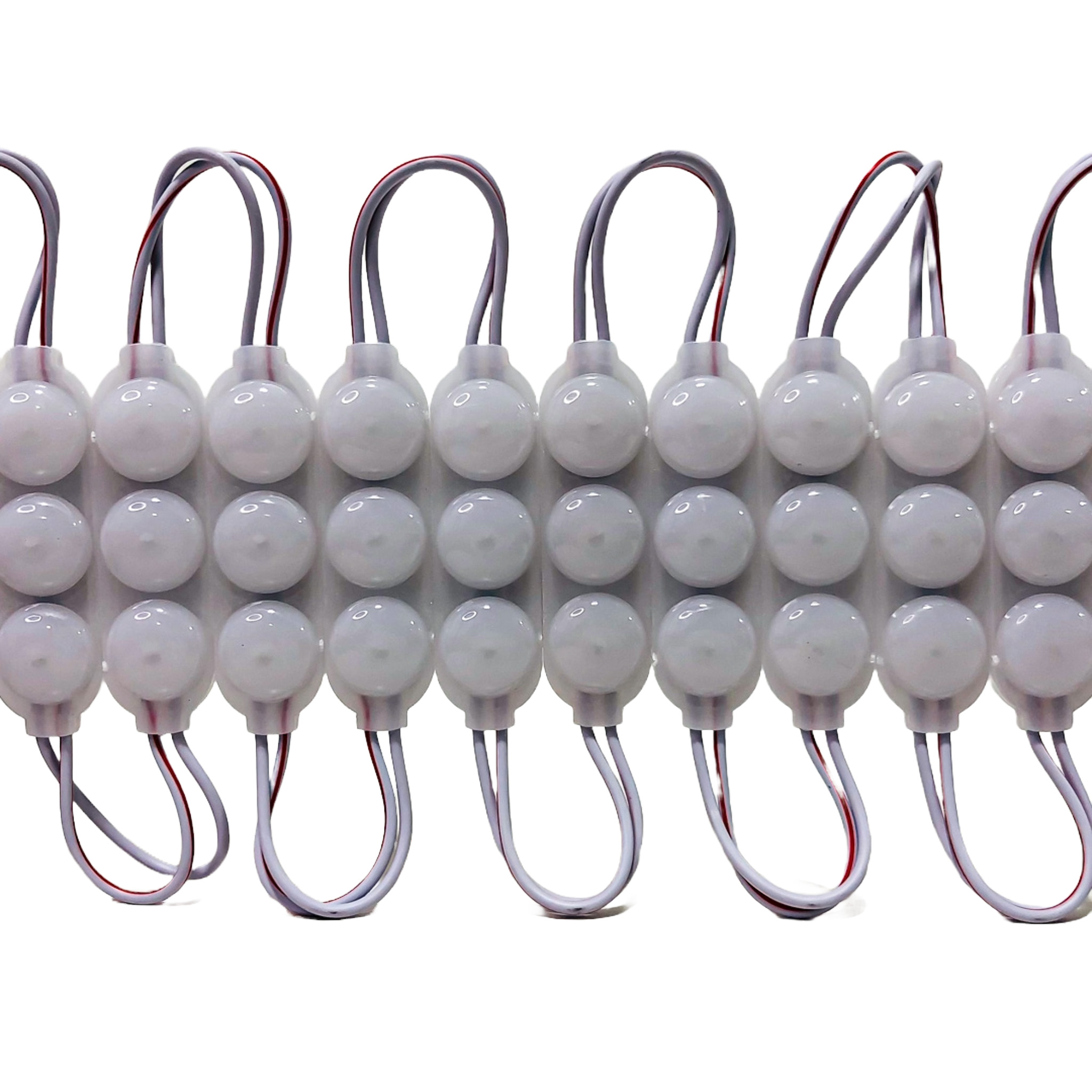 MODULO LED COB 3 LED COB CIRCULAR FUME AUTOADHESIVO 24V COLOR BLANCO 7CM X 1,5CM  CANTIDAD POR CAJA MASTER 2000 - 4