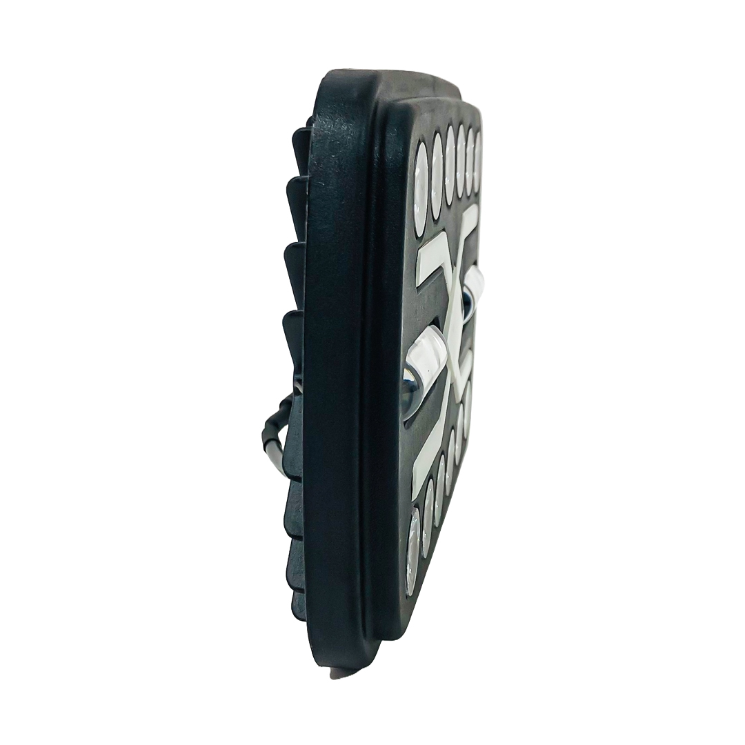 OFF ROAD FARO DE LED UNIVERSAL LUZ MULTILED BLANCA Y AMBAR CON FUNCION ALTA Y BAJA  9V-36V 140 WATTS  MEDIDAS 7" - 4