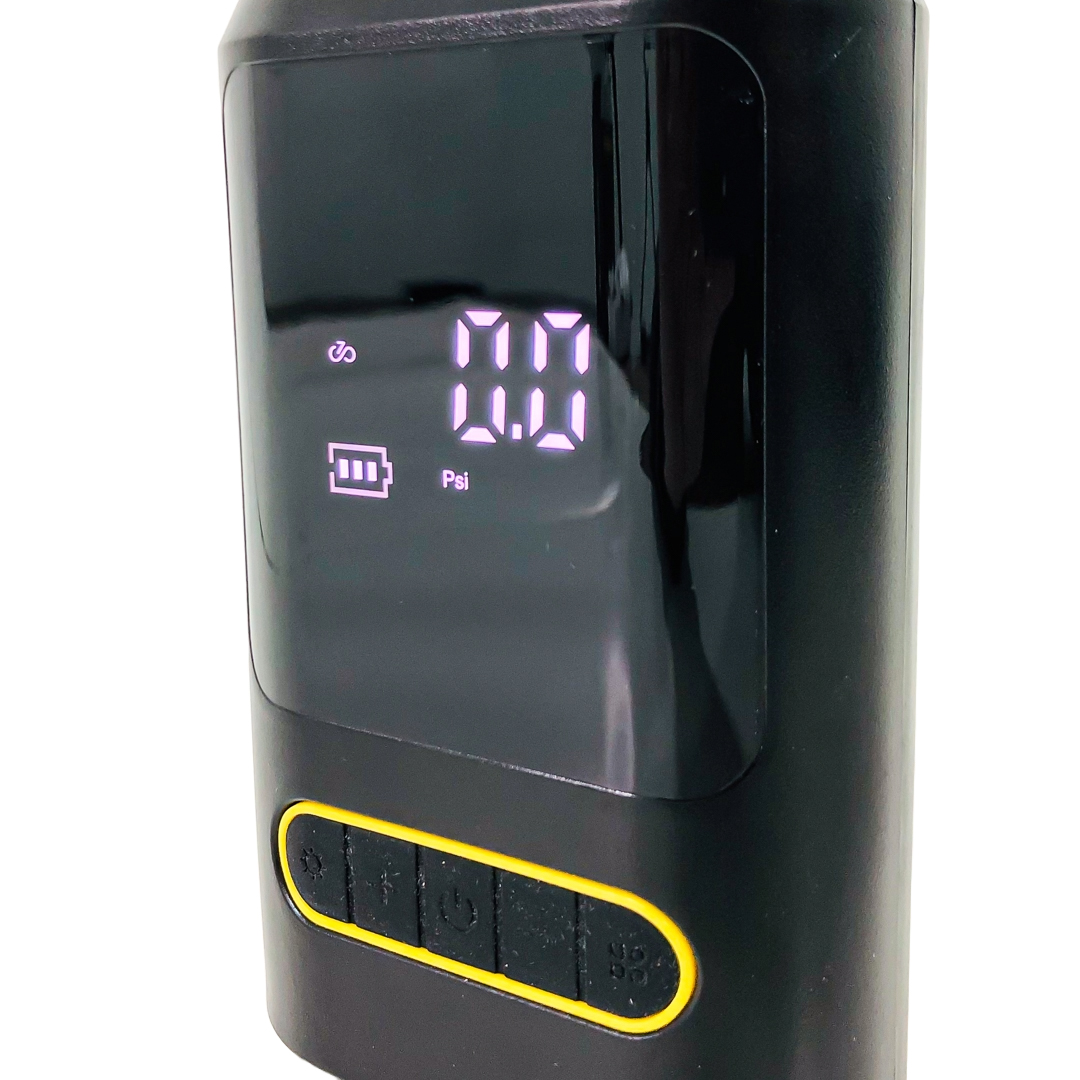 COMPRESOR DIGITAL RECARGABLE USB 2000AMH - 6