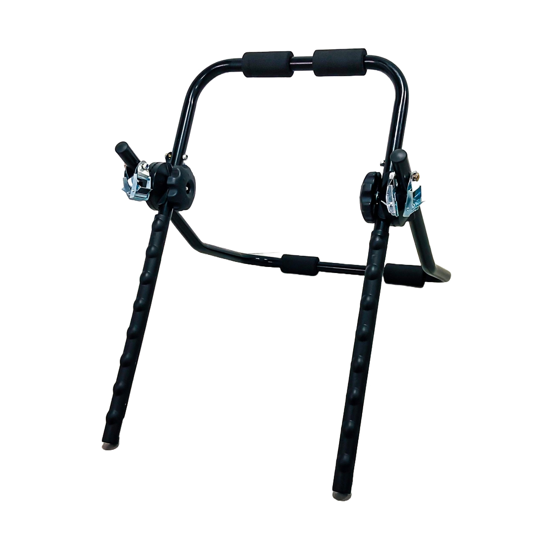 PORTA BICICLETAS PARA BAUL DE AUTO UNIVERSAL HASTA 3 BICICLETAS REFORZADO DE HIERRO HASTA 45 KG MEDIDAS 45CM X 60 CM - 5