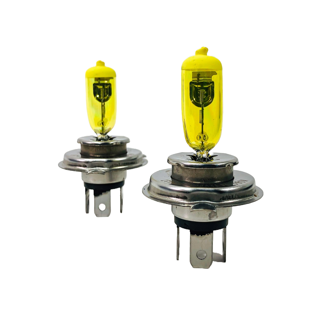 LAMPARA HALOGENA COLOURS BLISTER COLOURS H4 12V 60/55W  X 2 YELLOW VISION  (CODIGO ANTERIOR: 12342YEW) CANTIDAD POR CAJA MASTER 100 - 2