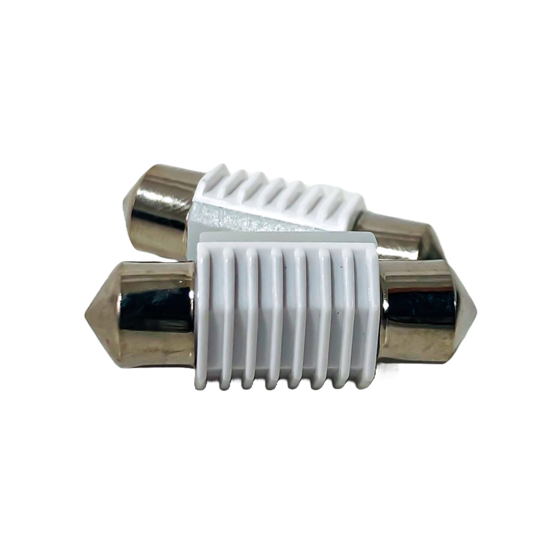 LED SEÑALIZACION CERAMIK BLISTER X 2 TUBULAR - FESTOON LED CERAMIK 5630 31MM CANBUS BLANCO 12V BLISTER X 2 UNIDADES - 3
